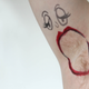 Illustration for article titled 9 Armpits We’re Sorry We Drew Faces On In Order To Make It Look Like They’re Vomiting Hair